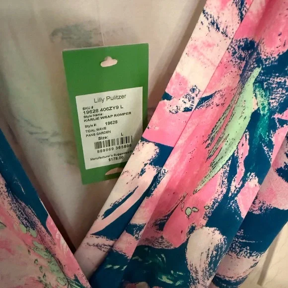 Lilly Pulitzer Romper New With Tags - Picture 4 of 4